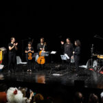 Sinfonia Casalinga; Serate musicali, Teatro Bruno Munari, Teatro del Buratto.Marcello Corti direttore
Carlotta Raponi, flauto traverso
Enrico Gabrielli, clarinetto basso
Yoko Morimyo, violino. Organizzatore: Silvio Oggioni
Sinfonia CasalingaCamillo Vittorio Lepido, violoncello
Maxine Gloria Rizzotto, pianoforte
Sebastiano De Gennaro, percussioni